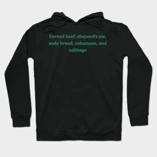 Irish Foods Hoodie